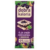 DOBRA KALORIA Baton z nerkowców a'la ciasto porzeczkowe 35g KUBARA