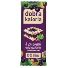 DOBRA KALORIA Baton z nerkowców a'la ciasto porzeczkowe 35g KUBARA