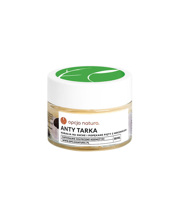Anty Tarka 50ml OPCJA NATURA - kuracja na suche i popękane pięty z mocznikiem 30%