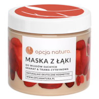 Maska z Łąki do włosów suchych 200ml OPCJA NATURA - granat i trawa cytrynowa