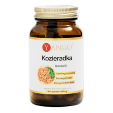 YANGO Kozieradka - ekstrakt 10:1 390mg, 90 kaps.