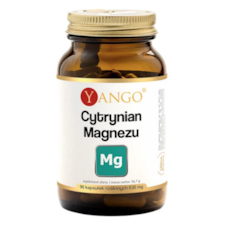 YANGO Cytrynian magnezu 540mg, 90 kaps.