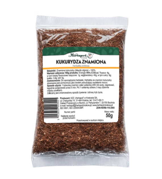 Kukurydza znamiona 50g HERBAPOL KRAKÓW