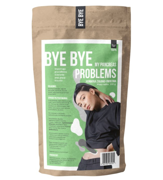 Herbatka BYE BYE my pancreas problems 100g (prawidłowa praca trzustki)