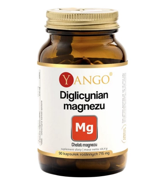 YANGO Diglicynian magnezu 625mg, 90 kaps.