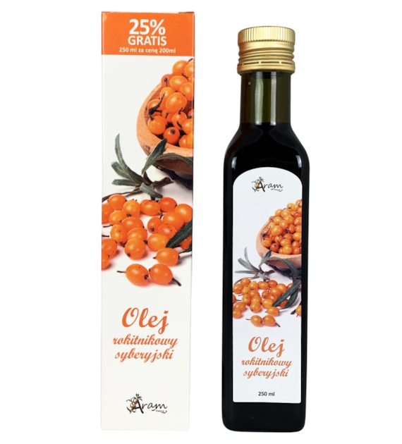 ARAM NATURA Olej rokitnikowy syberyjski 250ml