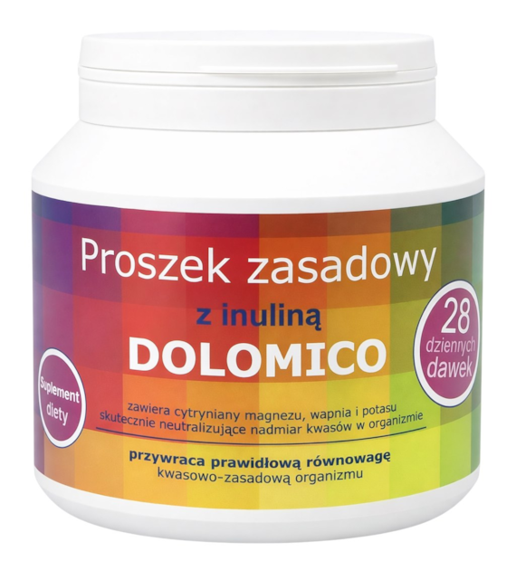 Proszek zasadowy z inuliną 200g DOLOMICO