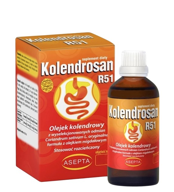 ASEPTA Kolendrosan R51 30ml - olejek kolendrowy i migdałowy