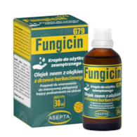 ASEPTA Fungicin G79 30ml - olejek z neem z olejkiem z drzewa herbacianego - do użytku zewnętrznego
