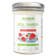 BIOWEN Elektrolity Vital Charge+ o smaku malinowym 250g