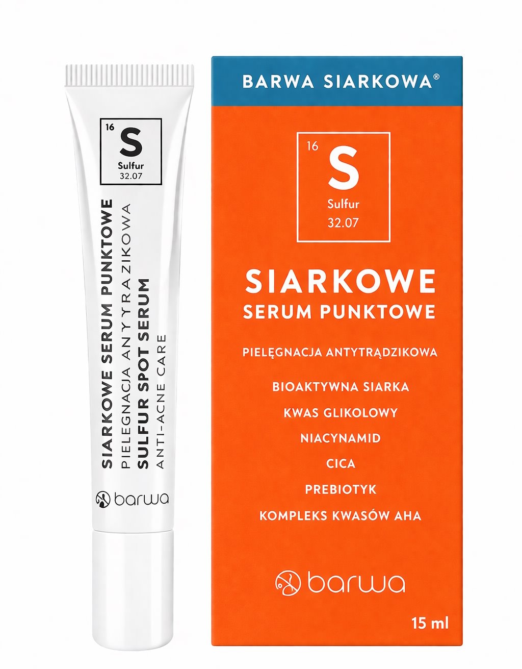 SIARKOWA Serum punktowe siarkowe 15ml BARWA