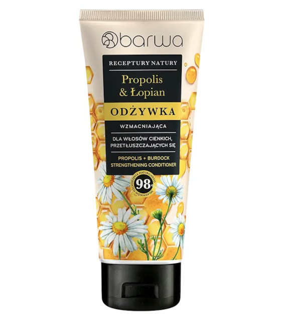 Odżywka propolis & łopian w tubie wzmacniająca 200ml BARWA RECEPTURY NATURY