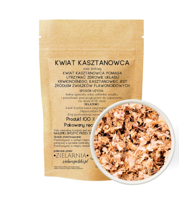 Kasztanowiec kwiat 50g ZIELARZPOLSKI.PL