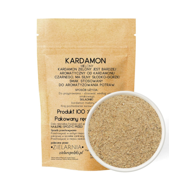 Kardamon mielony 50g ZIELARZPOLSKI.PL