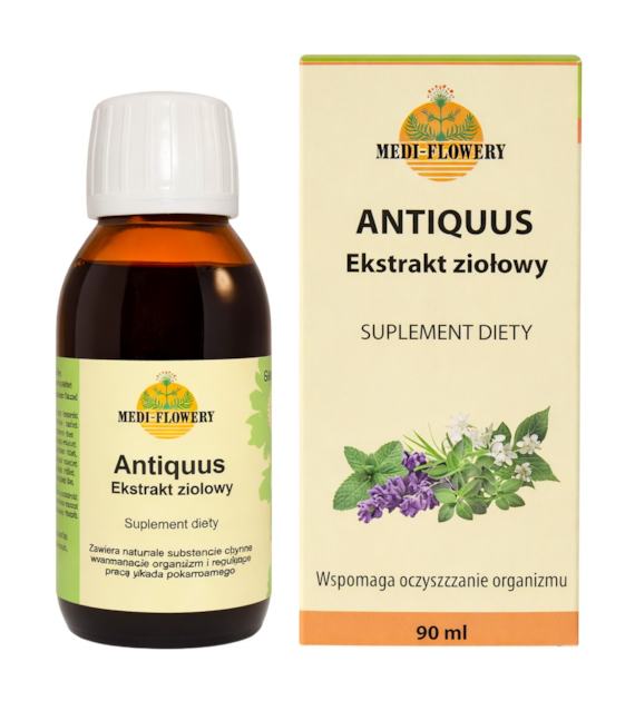 Ekstrakt ziołowy Antiquus 90ml MEDI-FLOWERY