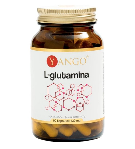 YANGO L-glutamina 440mg, s90 kaps.