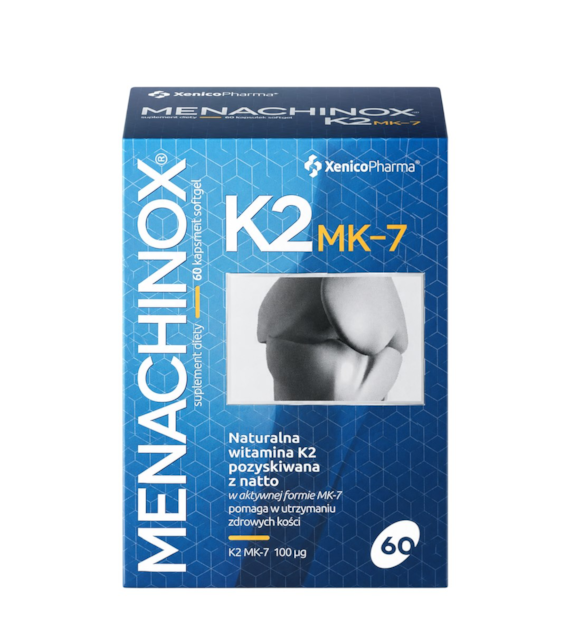 Menachinox K2 MK-7 100mcg, 60 sgels. XENICO PHARMA