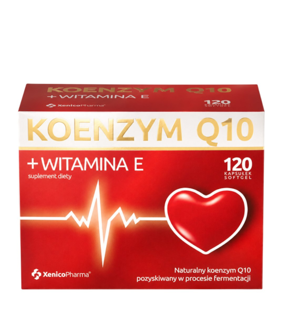 Koenzym Q10 + witamina E 120 sgels. XENICO PHARMA