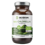 BIG NATURE Tabletki Chlorella BIO 400mg, 200 tabl.