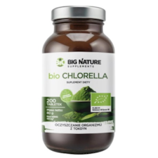 BIG NATURE Tabletki Chlorella BIO 400mg, 200 tabl.