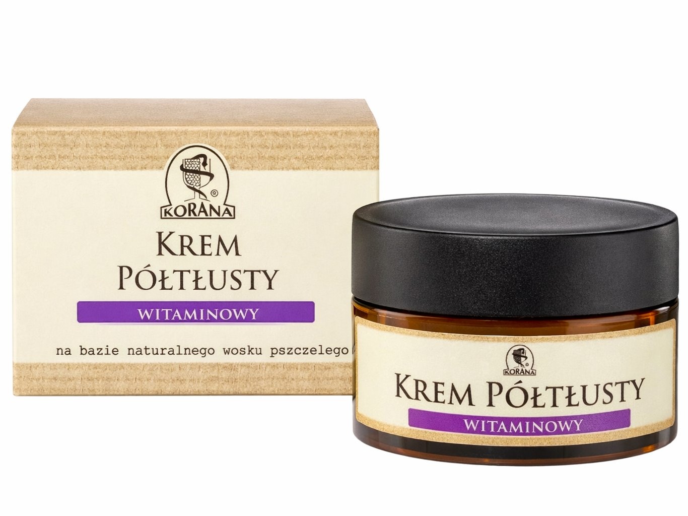 KORANA krem witaminowy półtłusty 50ml