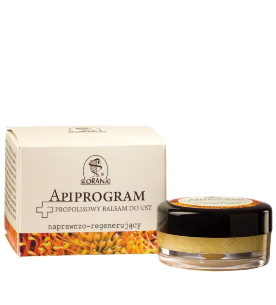 APIPROGRAM Balsam propolisowy do ust naprawczo-regenerujący 7ml KORANA