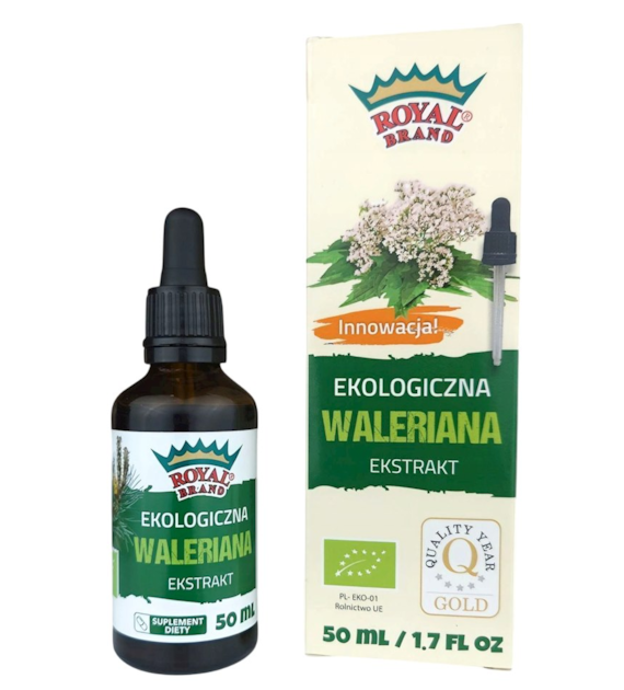 Ekstrakt z Waleriany BIO 50ml ROYAL BRAND
