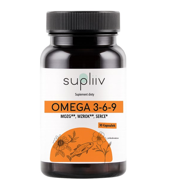 Omega 3-6-9, 90kaps. SUPLIIV
