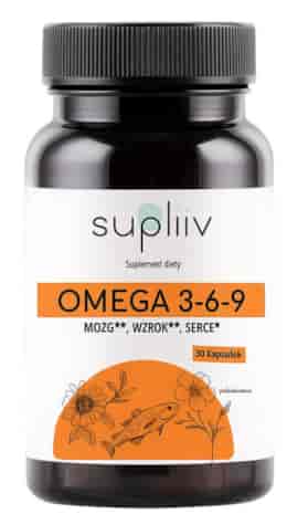Omega 3-6-9, 90kaps. SUPLIIV