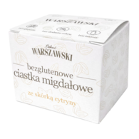 ŁAKOĆ WARSZAWSKI - Ciastka migdałowe ze skórką cytryny bezglutenowe 150g