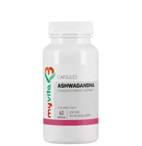 MyVita Ashwagandha ekstrakt 250mg, 60kaps.