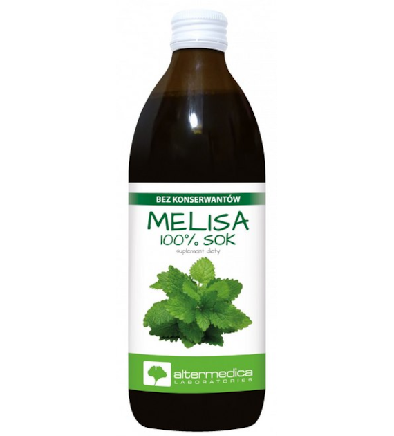 Melisa 100% sok 500ml ALTER MEDICA