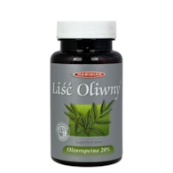 Liść oliwny 20% 60kaps. MERIDIAN