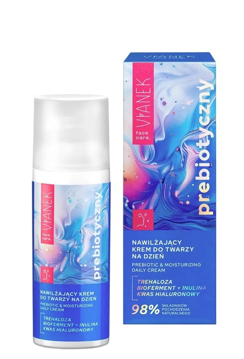 VIANEK Prebiotyczny krem do twarzy nawilżający na dzień z trehalozą 50ml SYLVECO