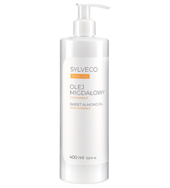 PURE LINE Olej migdałowy z witaminą E 400ml SYLVECO