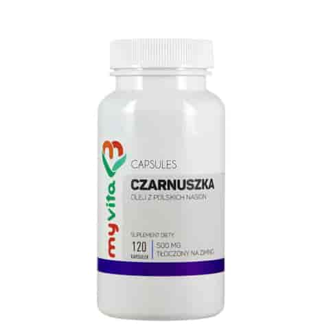 MyVita Czarnuszka - olej w kapsułkach 500mg, 120kaps.