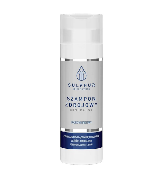 Mineralny szampon zdrojowy przeciwłupieżowy 200g SULPHUR