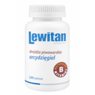 Lewitan + Arcydzięgiel - drożdże piwowarskie 200 tabl. CENTURIA