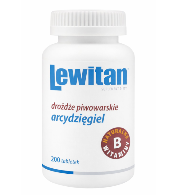 Lewitan + Arcydzięgiel - drożdże piwowarskie 200 tabl. CENTURIA