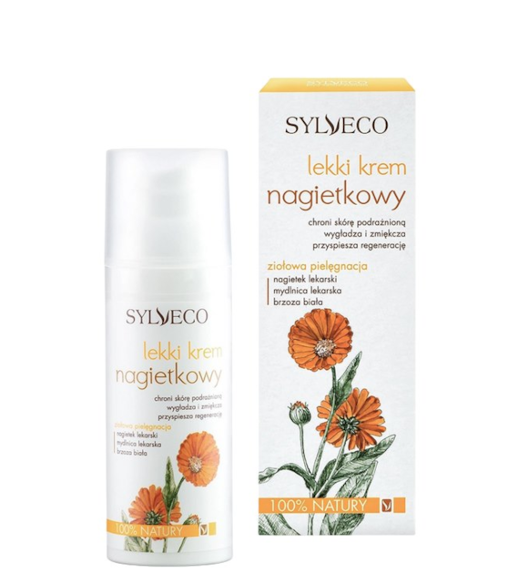 Lekki krem nagietkowy 50ml (dozownik) SYLVECO