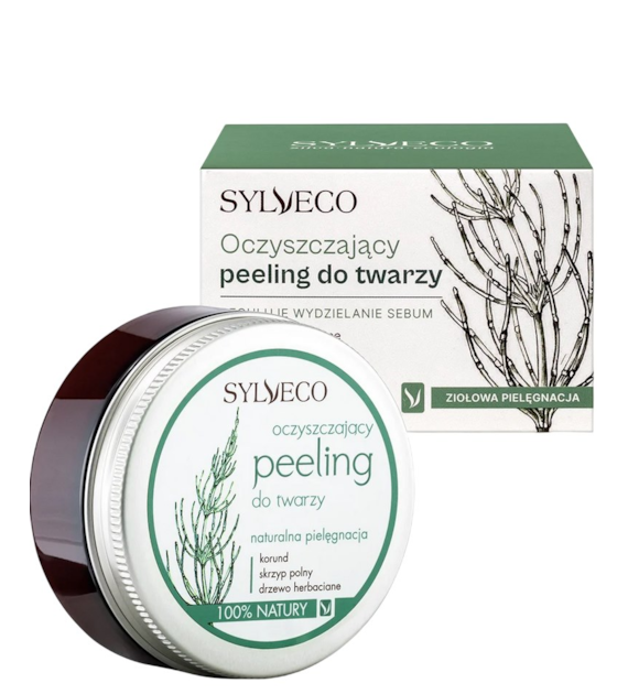 Peeling OCZYSZCZAJĄCY do twarzy 75ml SYLVECO