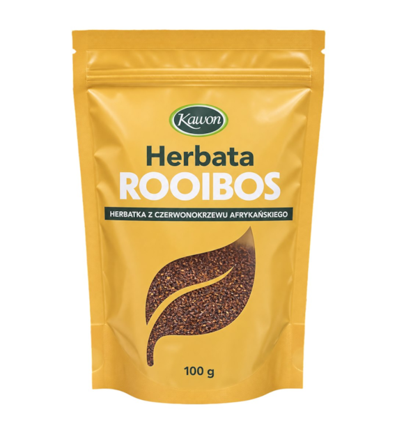 Herbata Rooibos liściasta 100g doypack KAWON