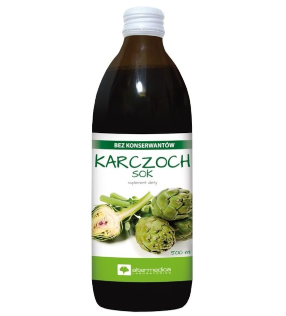 Karczoch sok 500ml ALTER MEDICA