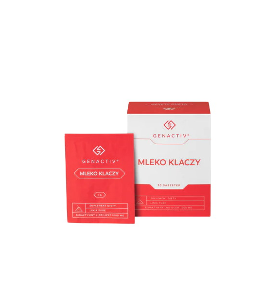 GENACTIV Mleko klaczy saszetki 1000mg, 30 sasz.