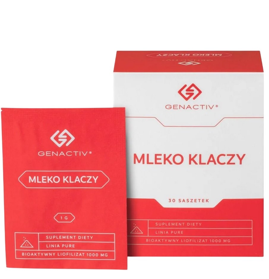 GENACTIV Mleko klaczy saszetki 1000mg, 30 sasz.