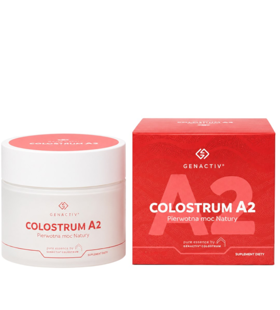 GENACTIV Colostrum A2 proszek puszka 45g