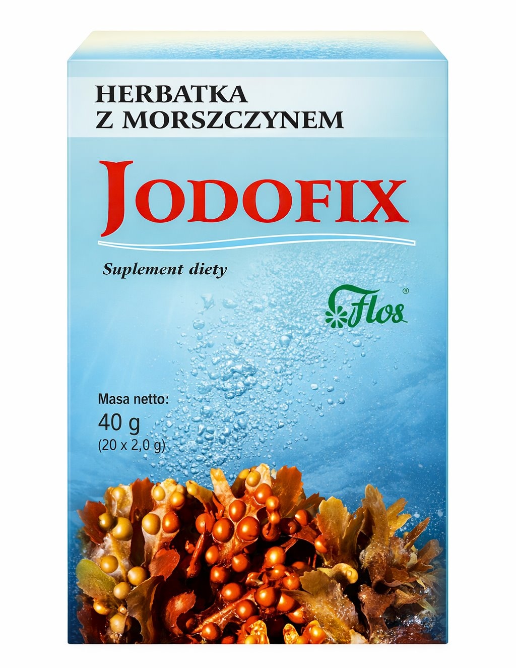 Jodofix herbatka z morszczynem 20*2g FLOS