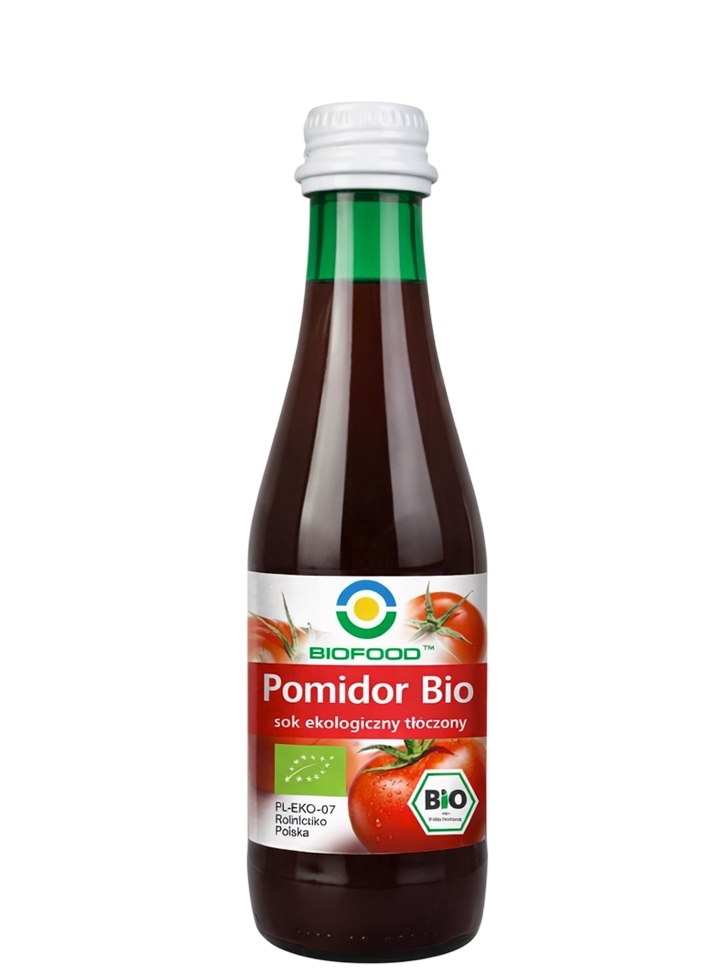 BIOFOOD Sok pomidorowy 100% NFC BIO 300ml