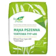 BIO PLANET Mąka pszenna tortowa typ 480 BIO 1kg