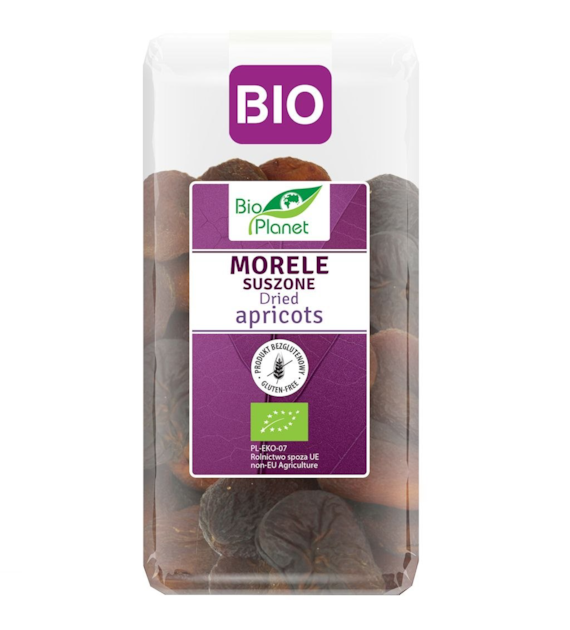 BIO PLANET Morele suszone bezglutenowe BIO 400g